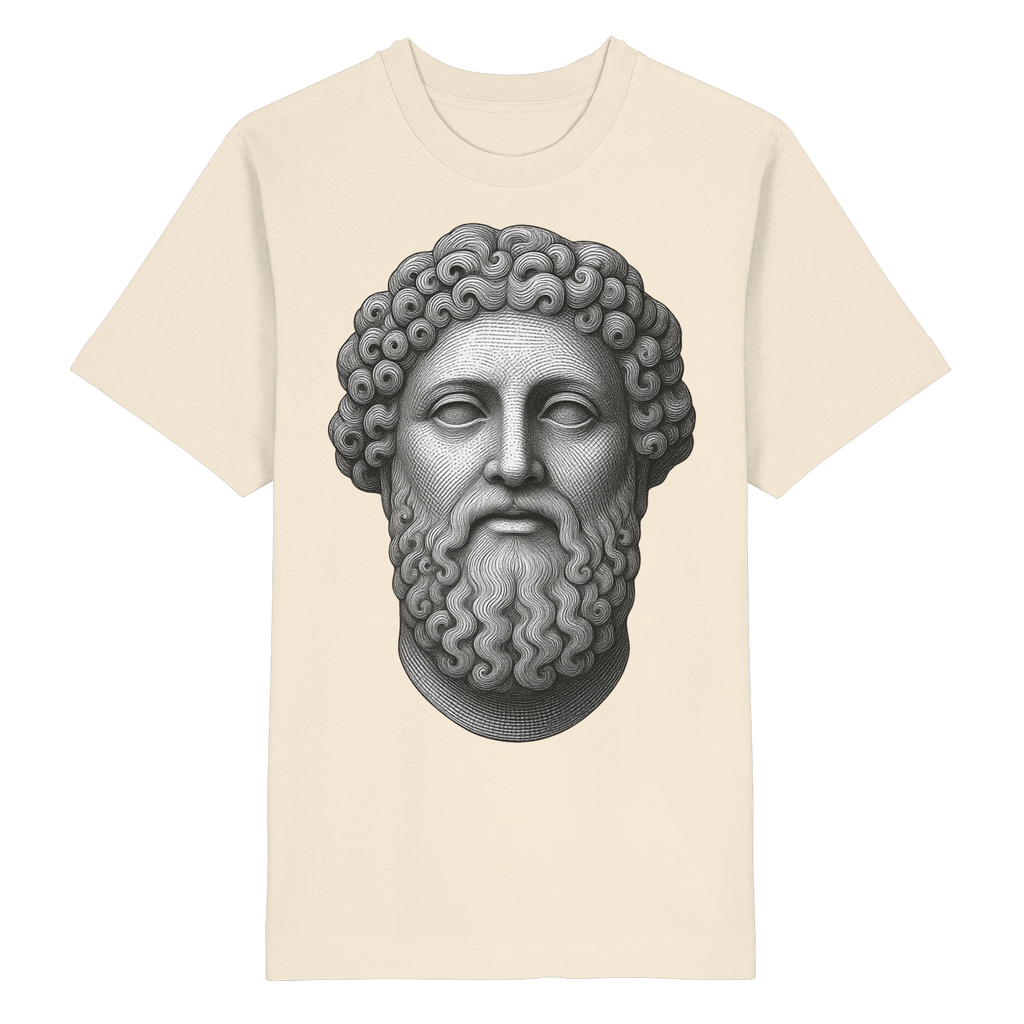 Zeus – König des Olymp - Heavy Oversized Organic Shirt
