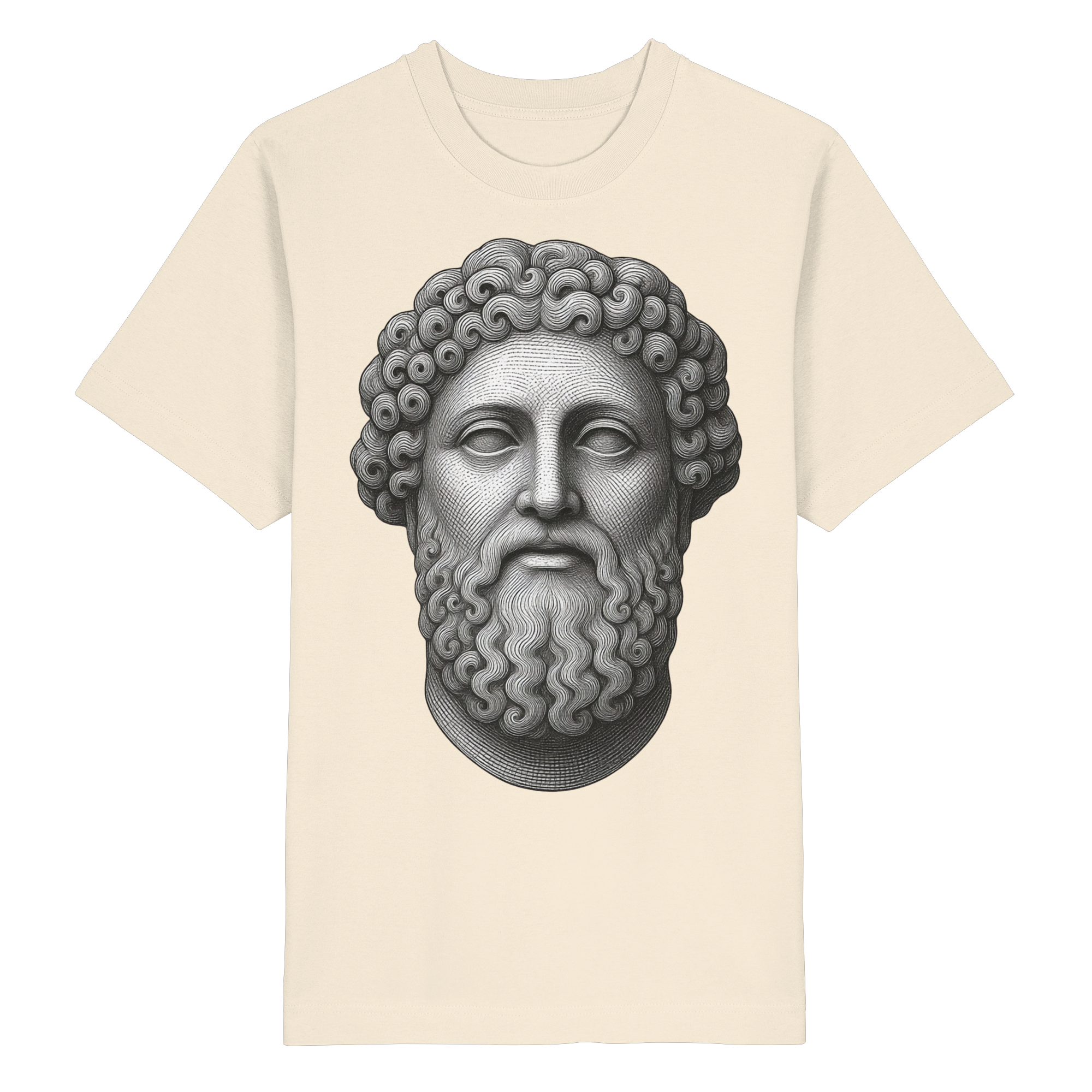 Zeus – König des Olymp - Heavy Oversized Organic Shirt