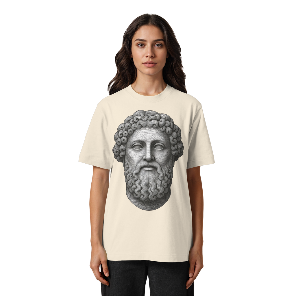 Zeus – König des Olymp - Heavy Oversized Organic Shirt