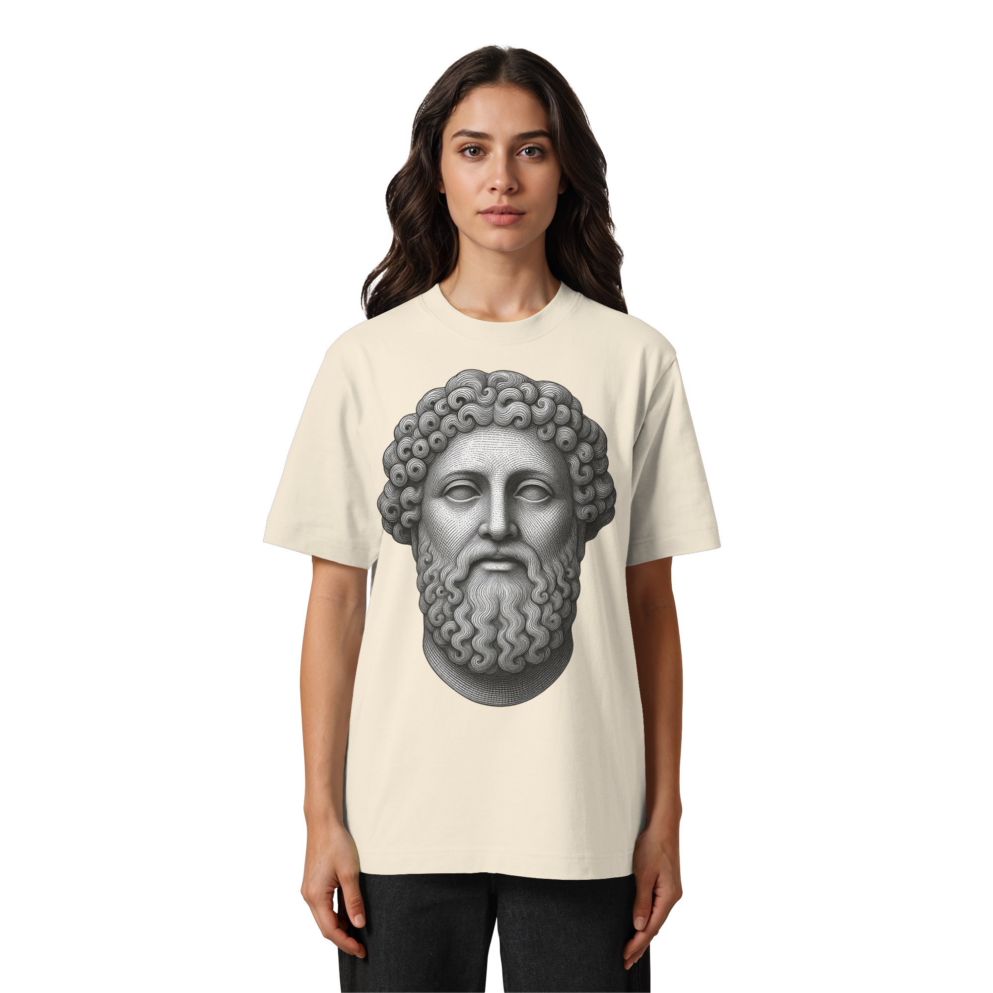 Zeus – König des Olymp - Heavy Oversized Organic Shirt