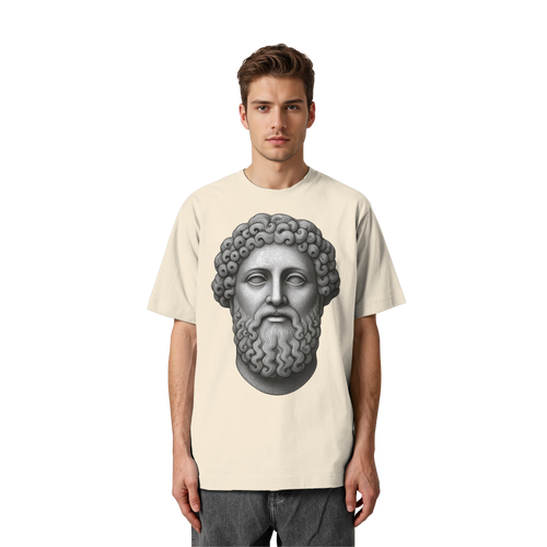 Zeus – König des Olymp - Heavy Oversized Organic Shirt
