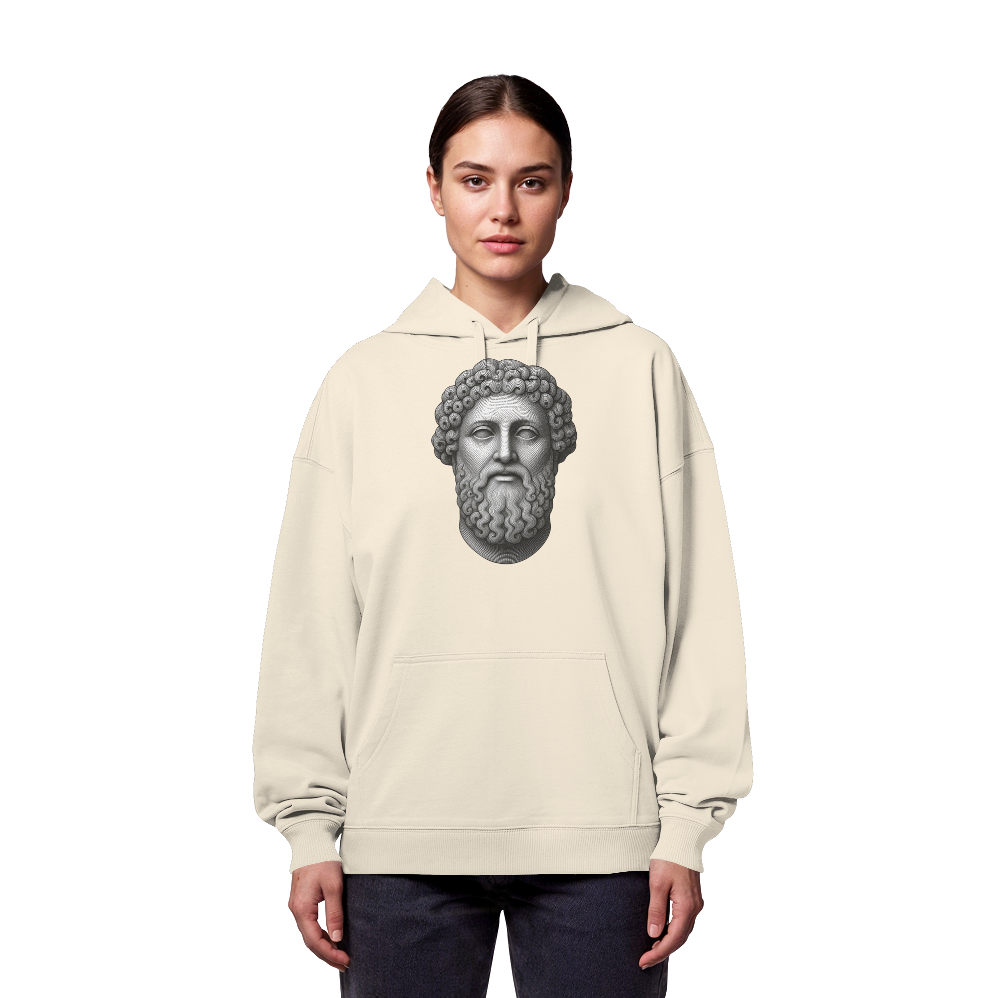 Zeus – König des Olymp - Organic Oversize Hoodie
