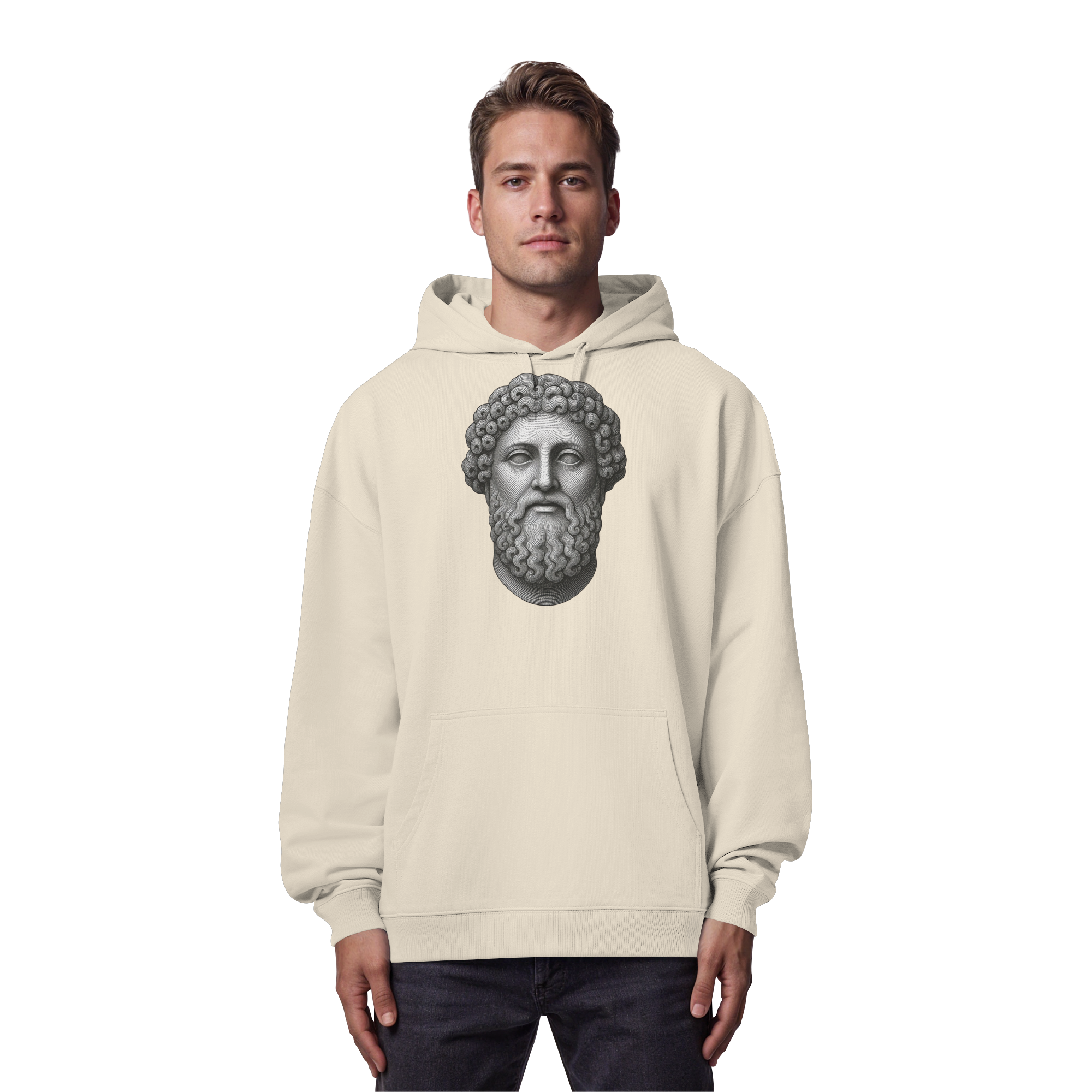 Zeus – König des Olymp - Organic Oversize Hoodie