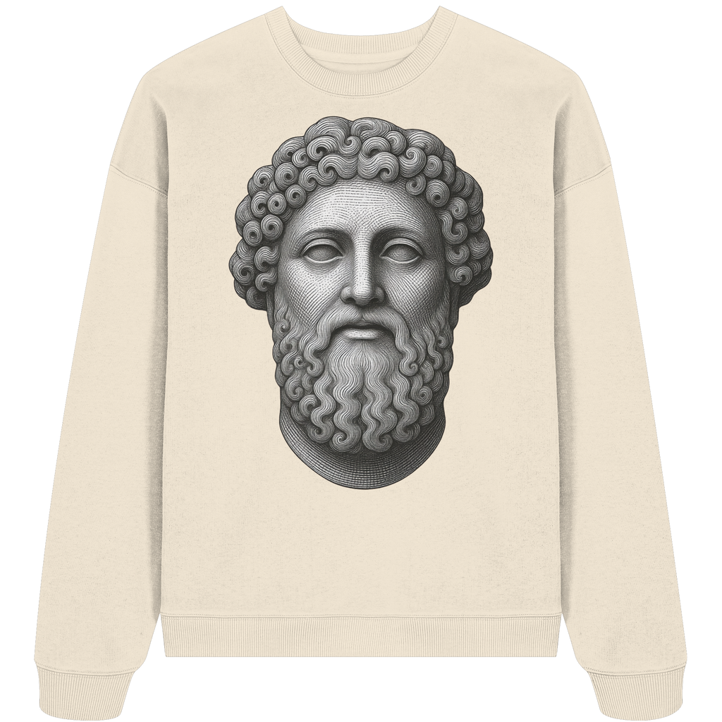 Zeus – König des Olymp - Organic Oversize Sweatshirt