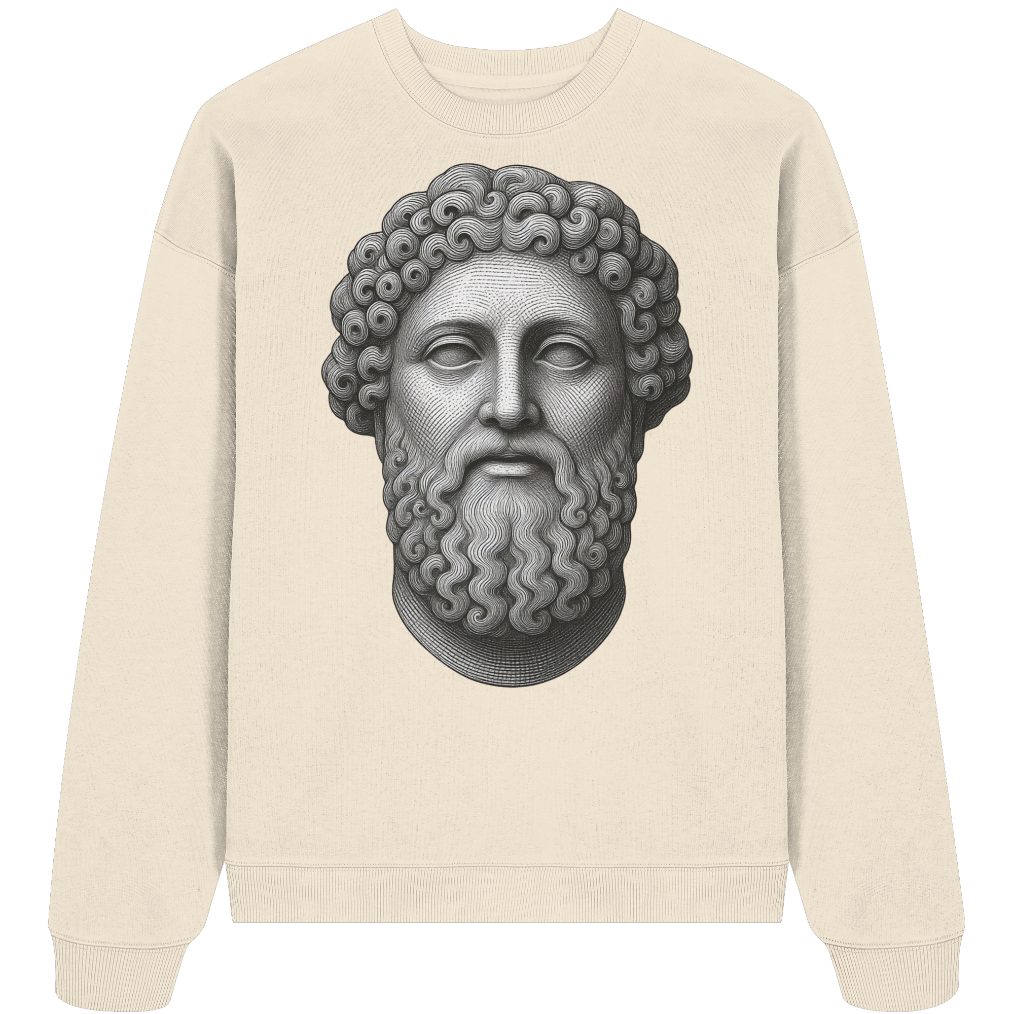 Zeus – König des Olymp - Organic Oversize Sweatshirt