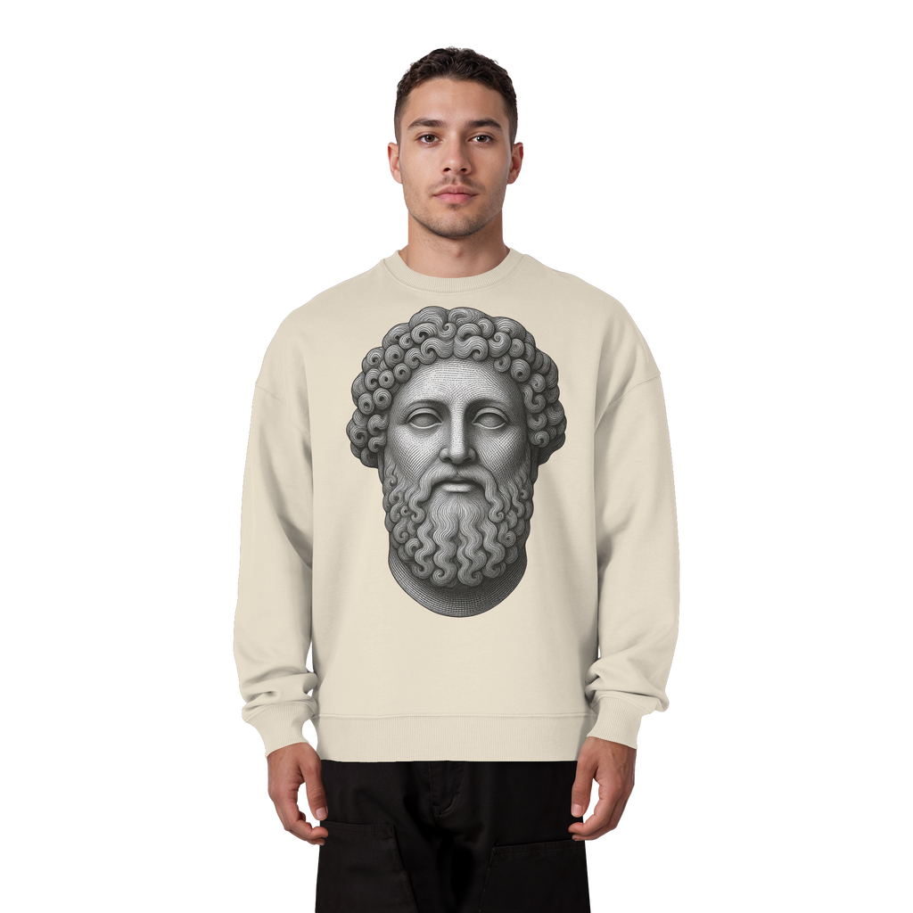 Zeus – König des Olymp - Organic Oversize Sweatshirt