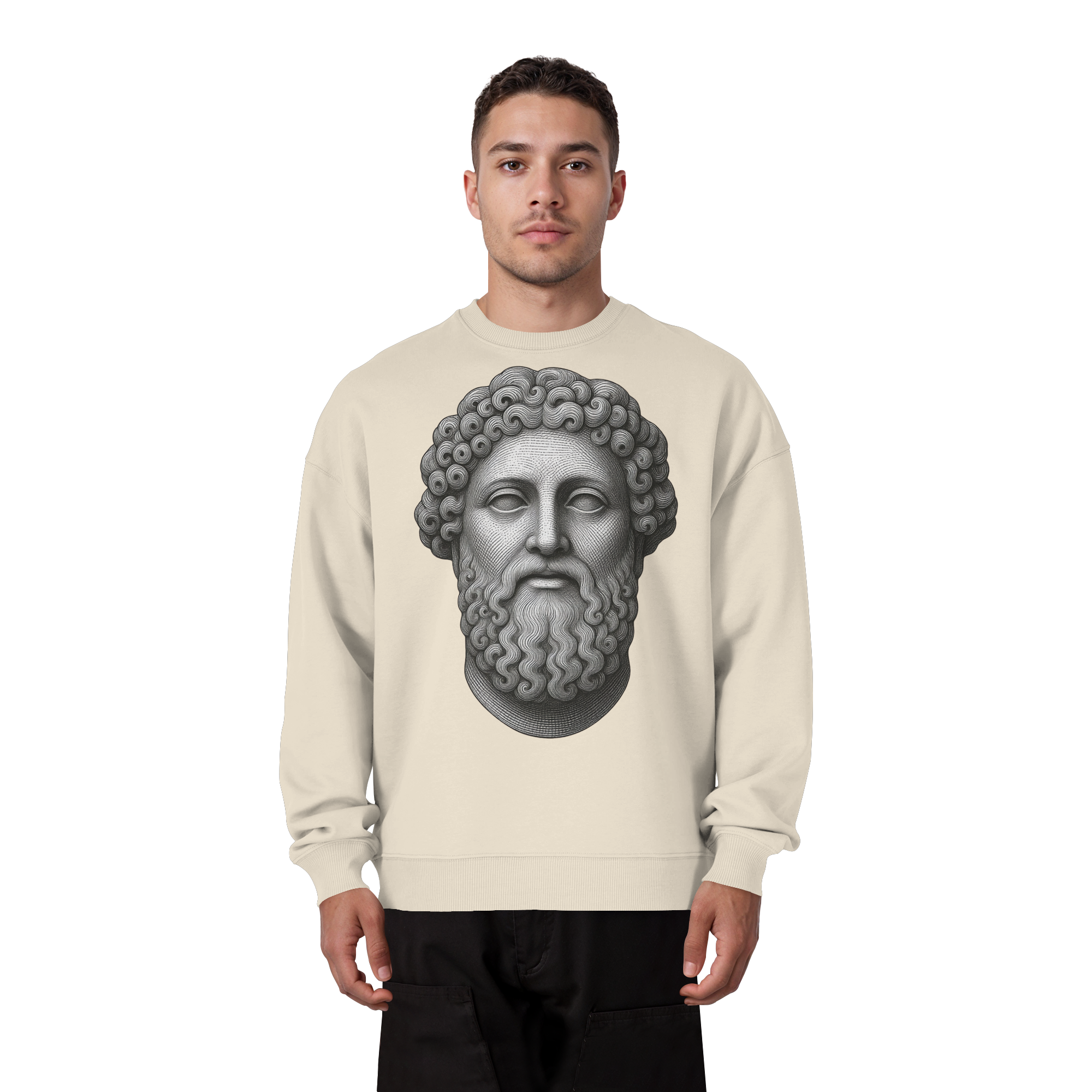 Zeus – König des Olymp - Organic Oversize Sweatshirt