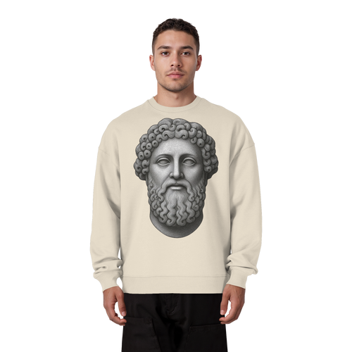Zeus – König des Olymp - Organic Oversize Sweatshirt